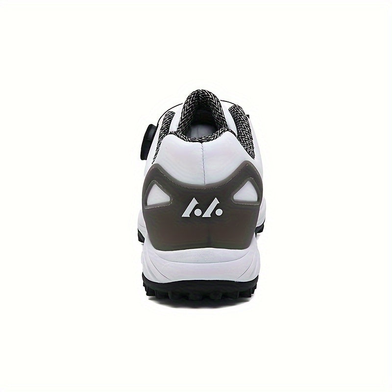 Men's Golf Shoes: High Quality, Non-Slip Sports Sneakers with Swivel Button for Maximum Comfort!