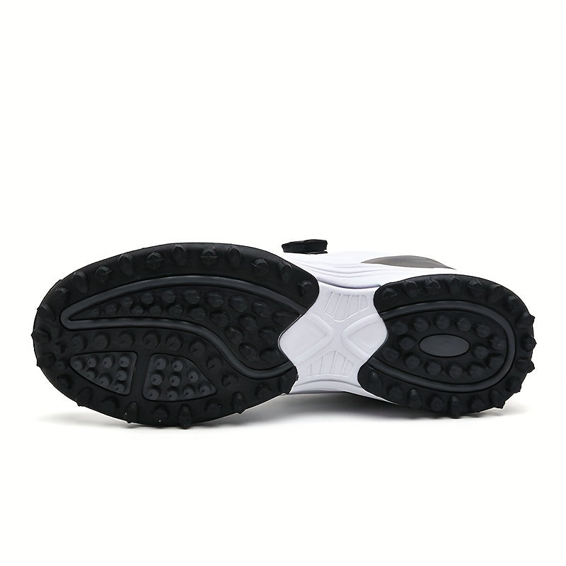 Men's Golf Shoes: High Quality, Non-Slip Sports Sneakers with Swivel Button for Maximum Comfort!