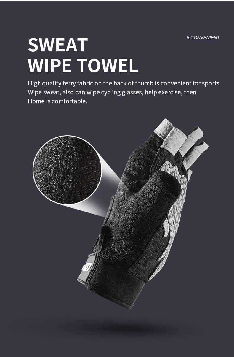 Gym Gloves Heavyweight Sports Exercise Weight Lifting Gloves Body Building Training Sport Fitness Gloves For Fiting Cycling