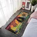 VIKAMA Creative Banknote Long Strip Floor Mat Soft And Anti-Slip Bedroom Bedside Blanket Bay Window Blanket Home Decoration