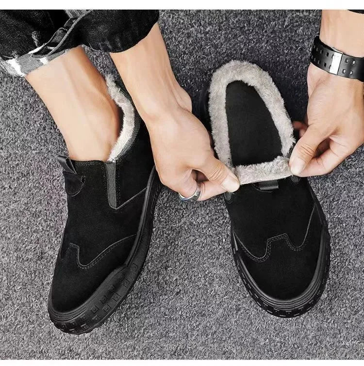 Snow Boots for Men 2025 Winter New Arrival Men's Cotton Shoes Outdoor Walking Shoes Lightweight and Comfortable Loafers