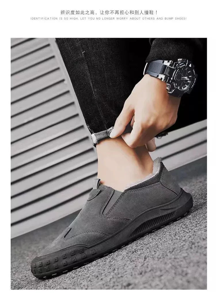 Snow Boots for Men 2025 Winter New Arrival Men's Cotton Shoes Outdoor Walking Shoes Lightweight and Comfortable Loafers