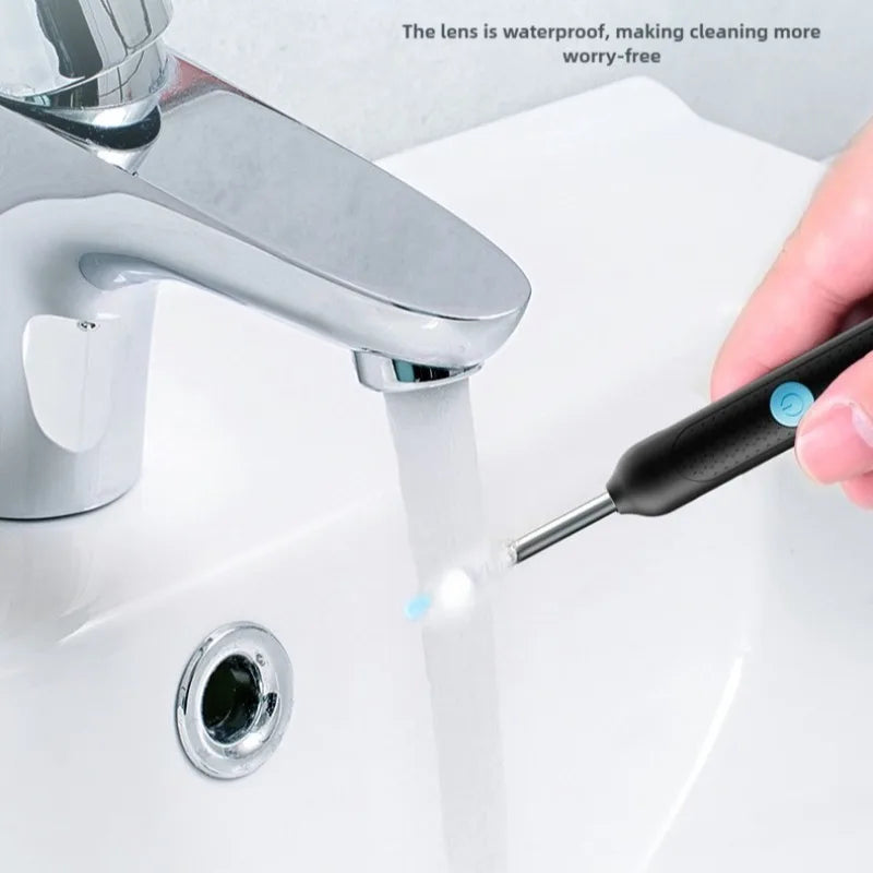 Wireless WiFi Ear Pick Otoscope Camera Borescope Luminous Ear Wax Cleaning Teeth Oral Inspection Health Care Ear Cleaner