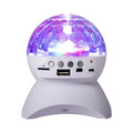 2024 New RGB LED Stage Disco Lights Rotating DJ Ball Strobe Remote Control Sound Magic Dance Car Christmas Gift Party Club Lamps