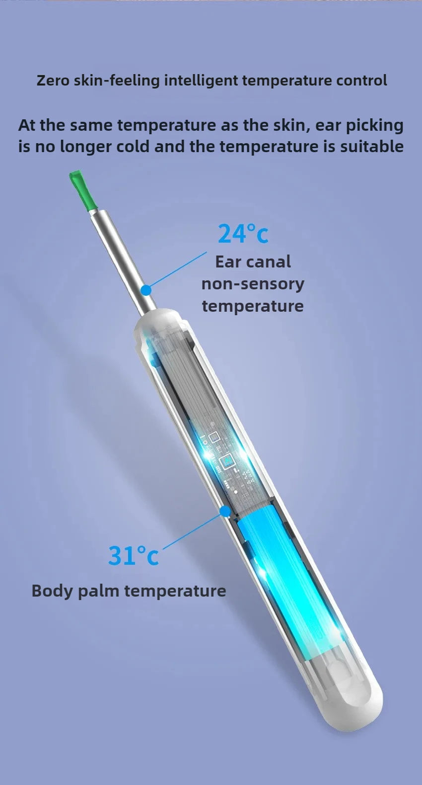 Wireless WiFi Ear Pick Otoscope Camera Borescope Luminous Ear Wax Cleaning Teeth Oral Inspection Health Care Ear Cleaner