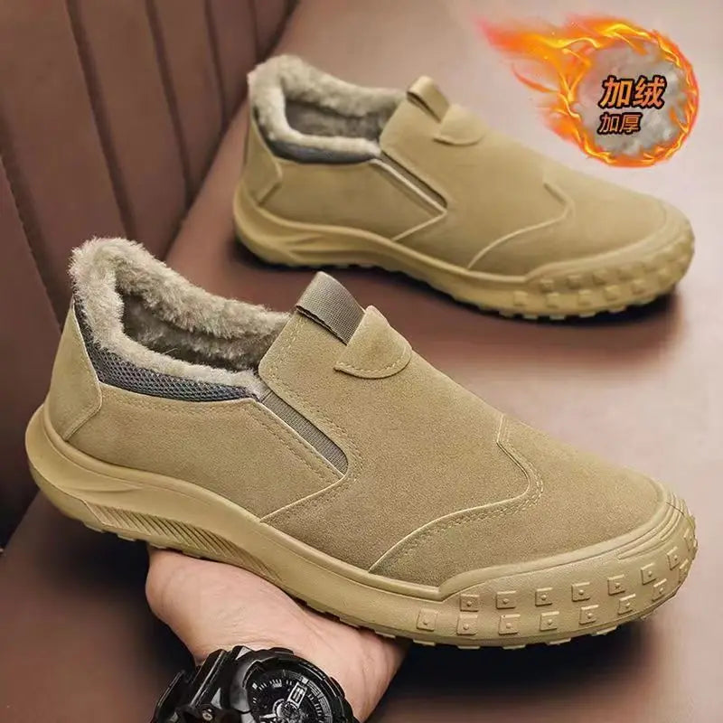 Snow Boots for Men 2025 Winter New Arrival Men's Cotton Shoes Outdoor Walking Shoes Lightweight and Comfortable Loafers