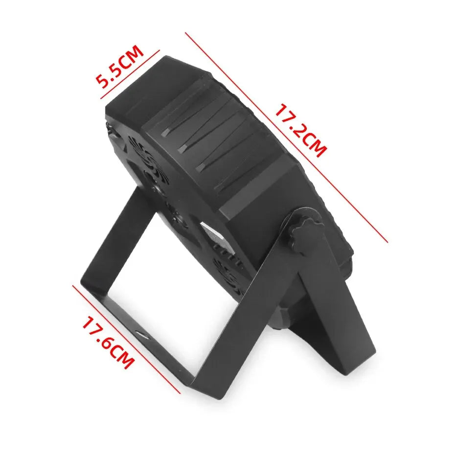 36 LED Stage Full Color Flat Par Lighting Effect RGBW 3IN1 DMX 512 DJ Disco Party Holiday Christmas Bar Club Wedding Show Lights