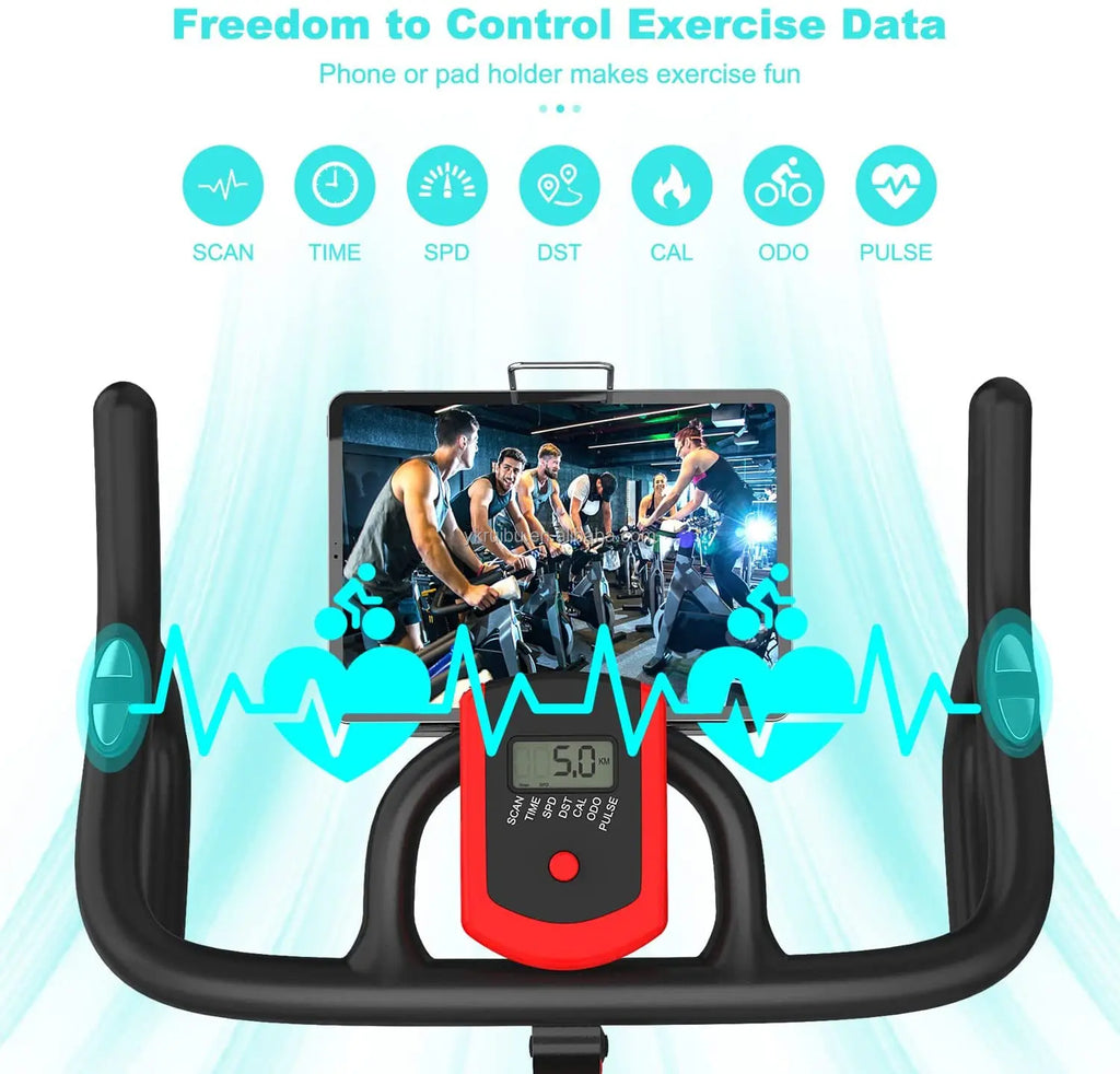 Hometrainer Gym Flywheel Magnetic Spin Exercise Bicycle Fitness Equipment Spinning Bike for Adults