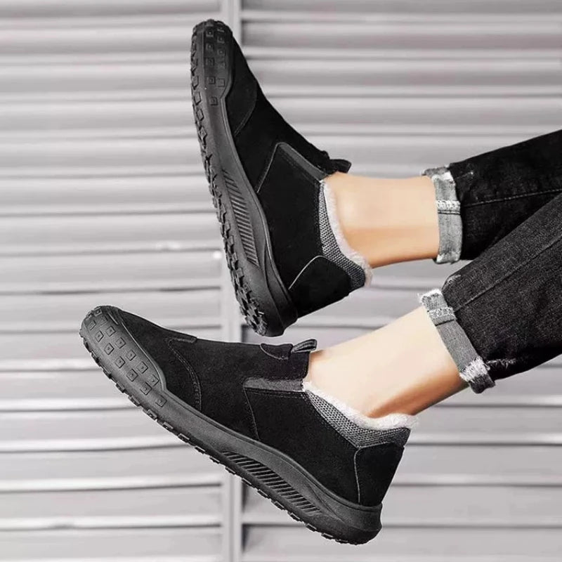 Snow Boots for Men 2025 Winter New Arrival Men's Cotton Shoes Outdoor Walking Shoes Lightweight and Comfortable Loafers