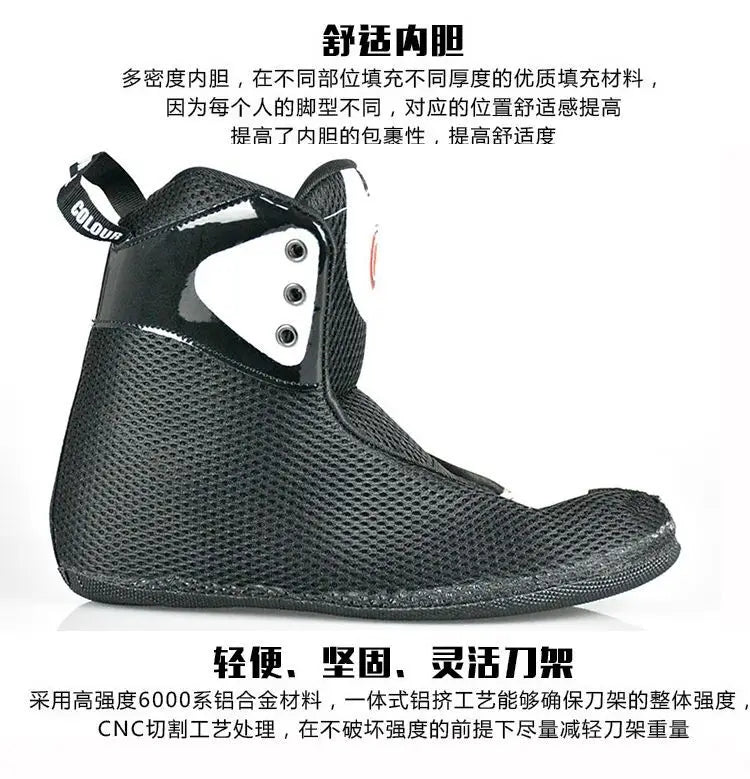 2025 New Speed skating shoes, large four-wheel adult ice skates, adult straight line for both men and women