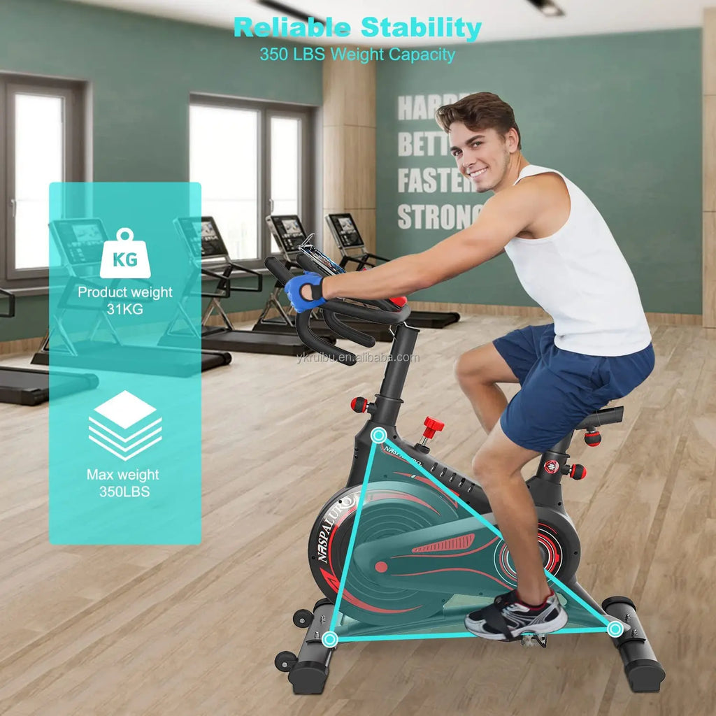 Hometrainer Gym Flywheel Magnetic Spin Exercise Bicycle Fitness Equipment Spinning Bike for Adults