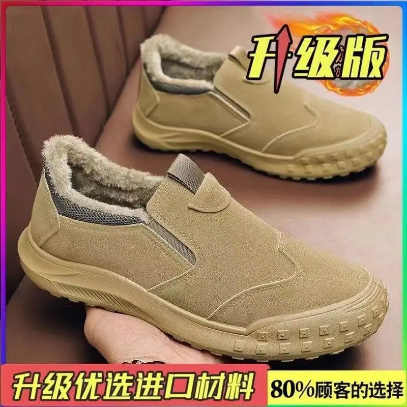 Snow Boots for Men 2025 Winter New Arrival Men's Cotton Shoes Outdoor Walking Shoes Lightweight and Comfortable Loafers