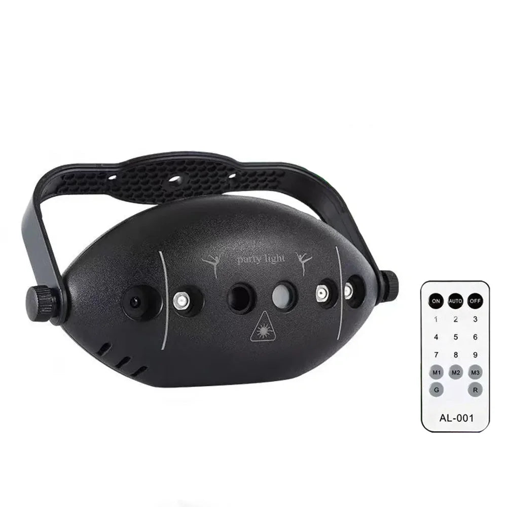 2024 New RGB LED Stage Disco Lights Rotating DJ Ball Strobe Remote Control Sound Magic Dance Car Christmas Gift Party Club Lamps