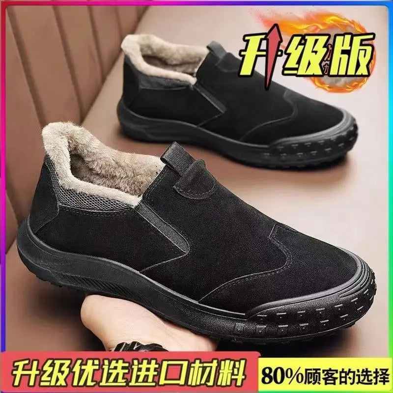 Snow Boots for Men 2025 Winter New Arrival Men's Cotton Shoes Outdoor Walking Shoes Lightweight and Comfortable Loafers