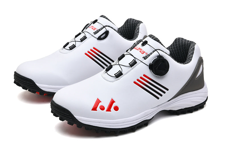 Men's Golf Shoes: High Quality, Non-Slip Sports Sneakers with Swivel Button for Maximum Comfort!
